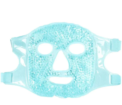 GlowTherm Gel Bead Face Mask – Hot & Cold Therapy for Total Facial Relief