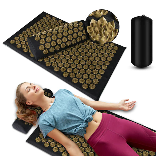 ZenSpike Acupressure Mat & Pillow Set – Natural Relief, Anytime, Anywhere