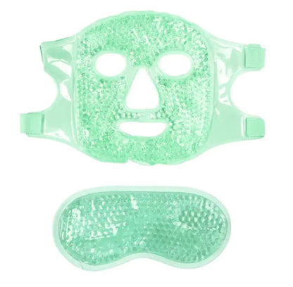 GlowTherm Gel Bead Face Mask – Hot & Cold Therapy for Total Facial Relief