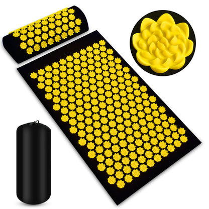 ZenSpike Acupressure Mat & Pillow Set – Natural Relief, Anytime, Anywhere
