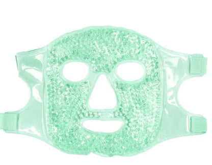 GlowTherm Gel Bead Face Mask – Hot & Cold Therapy for Total Facial Relief