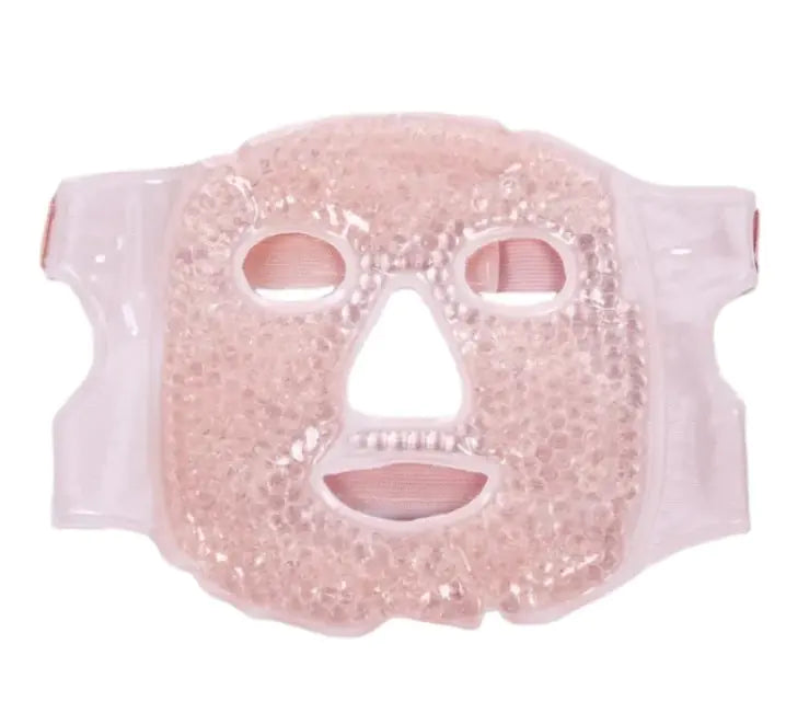 GlowTherm Gel Bead Face Mask – Hot & Cold Therapy for Total Facial Relief