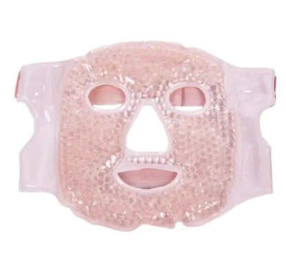 GlowTherm Gel Bead Face Mask – Hot & Cold Therapy for Total Facial Relief