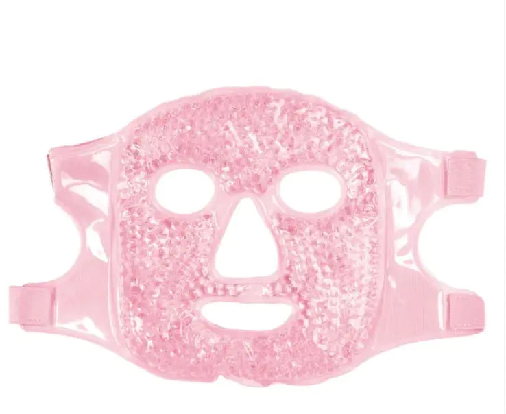 GlowTherm Gel Bead Face Mask – Hot & Cold Therapy for Total Facial Relief