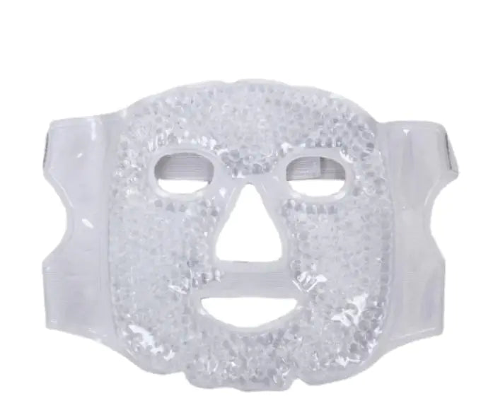 GlowTherm Gel Bead Face Mask – Hot & Cold Therapy for Total Facial Relief