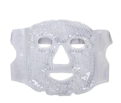 GlowTherm Gel Bead Face Mask – Hot & Cold Therapy for Total Facial Relief