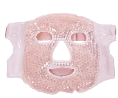 GlowTherm Gel Bead Face Mask – Hot & Cold Therapy for Total Facial Relief
