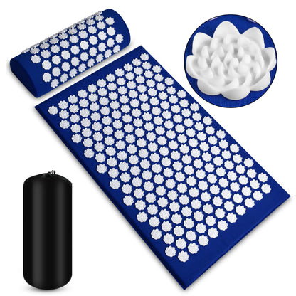 ZenSpike Acupressure Mat & Pillow Set – Natural Relief, Anytime, Anywhere