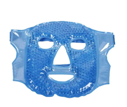 GlowTherm Gel Bead Face Mask – Hot & Cold Therapy for Total Facial Relief