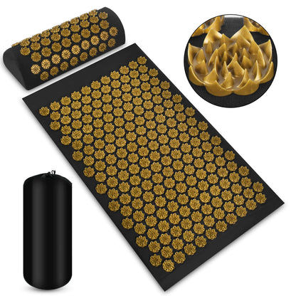ZenSpike Acupressure Mat & Pillow Set – Natural Relief, Anytime, Anywhere